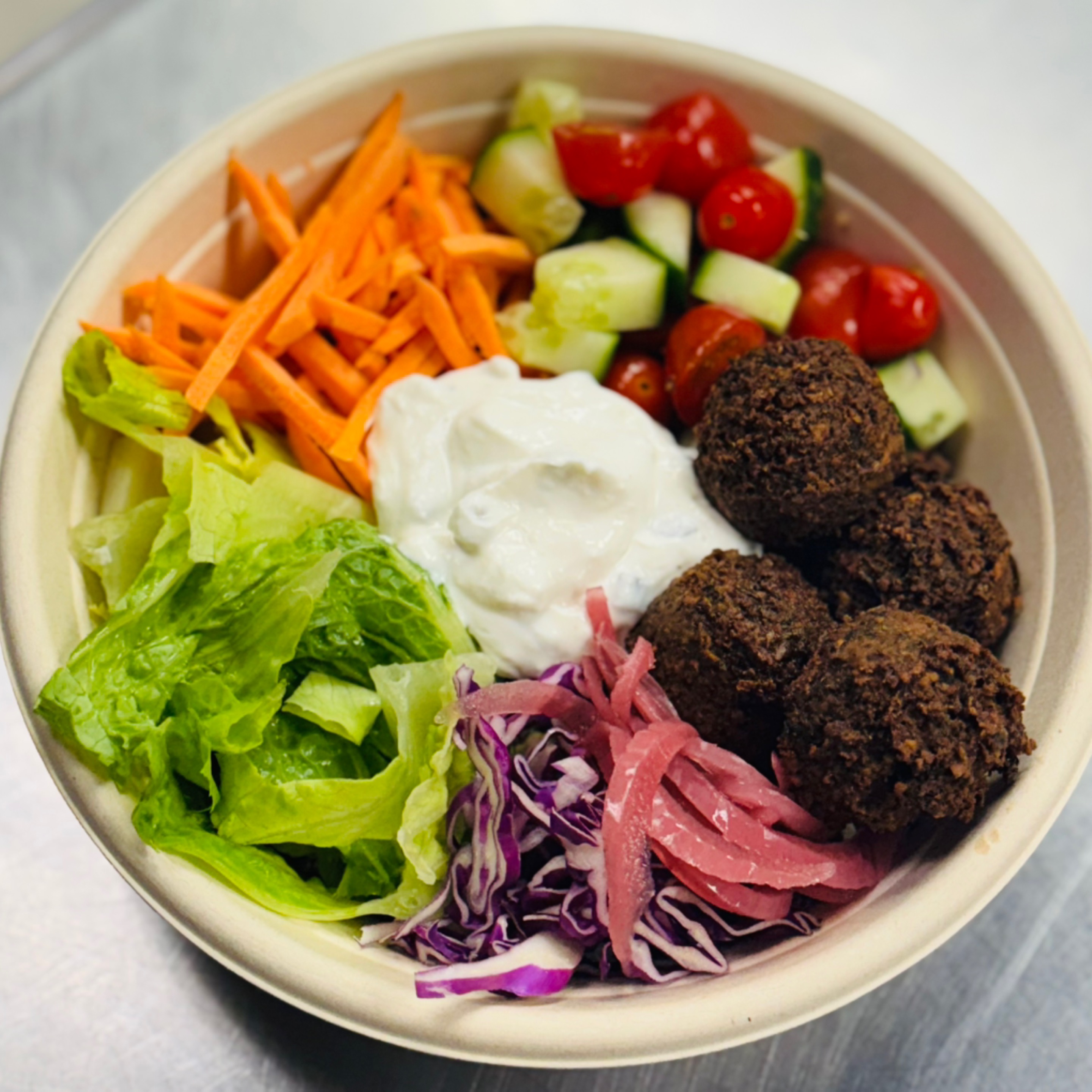 Falafel Bowl (GF).