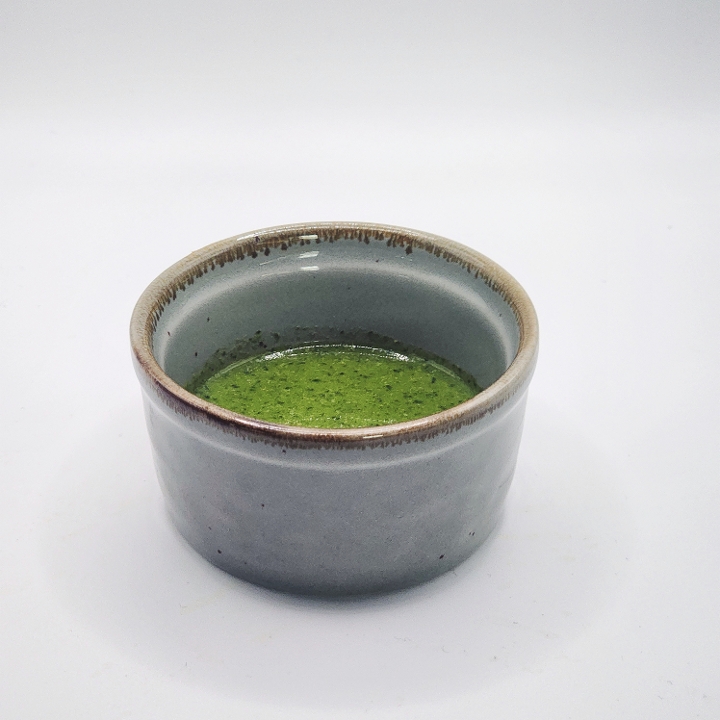 Cilantro Chutney (Contains Peanuts).