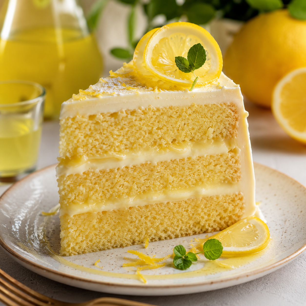 Limoncello Cake.