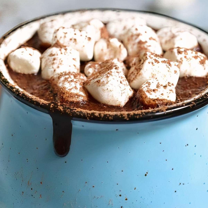 Hot Chocolate with Marshmallow.