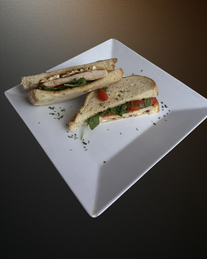 Mediterranean Club Sandwich.