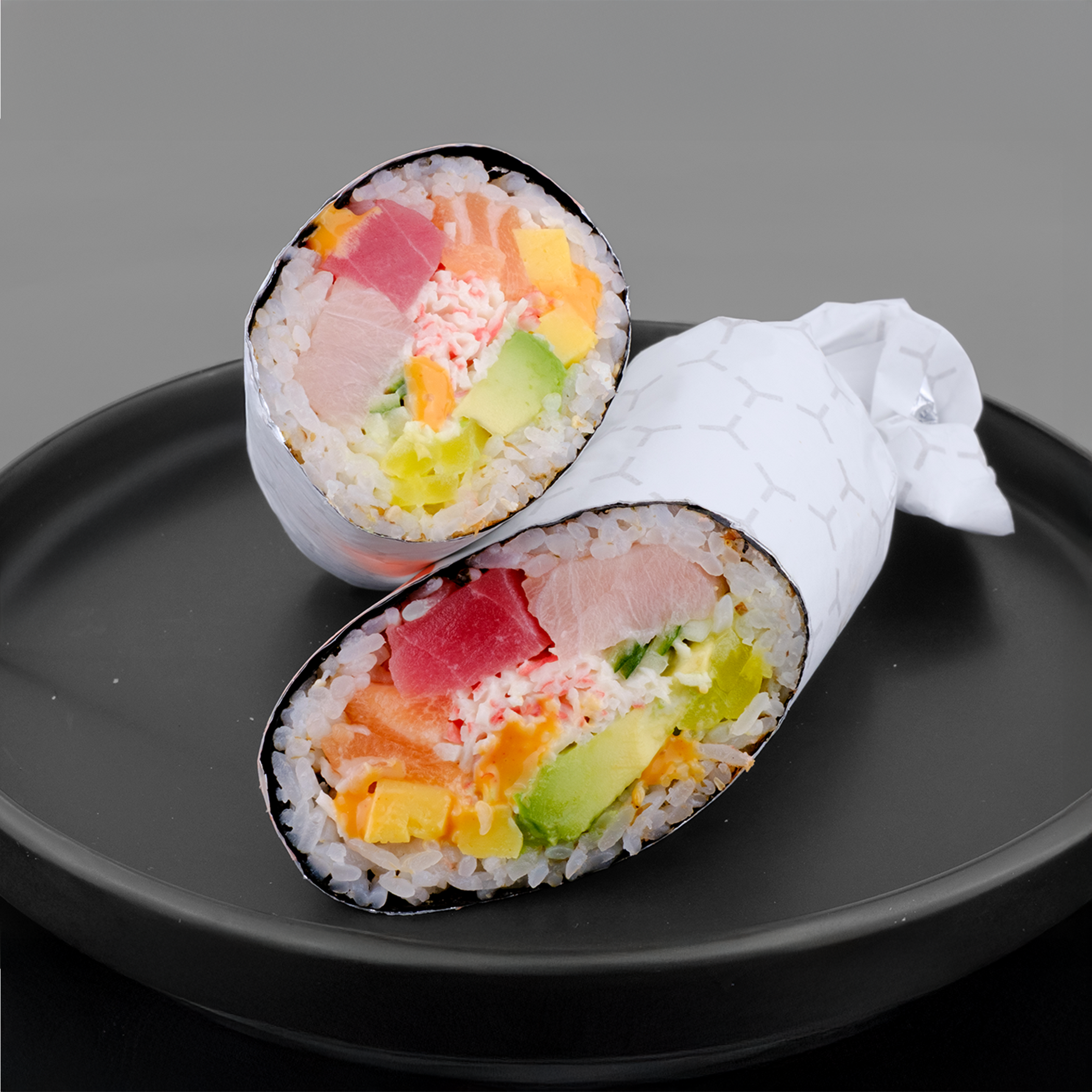 Rainbow Sushirrito.