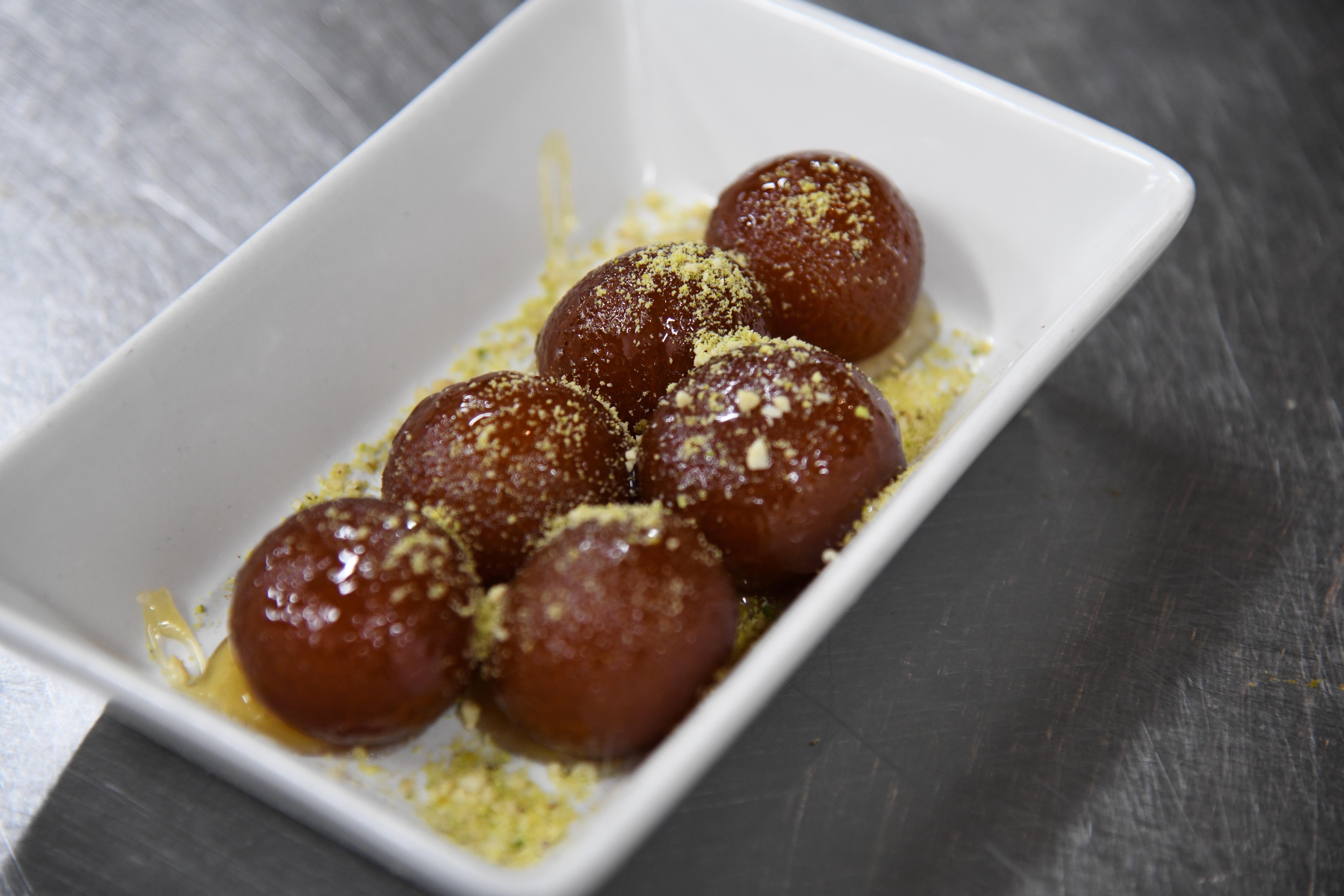 Gulab Jamun.