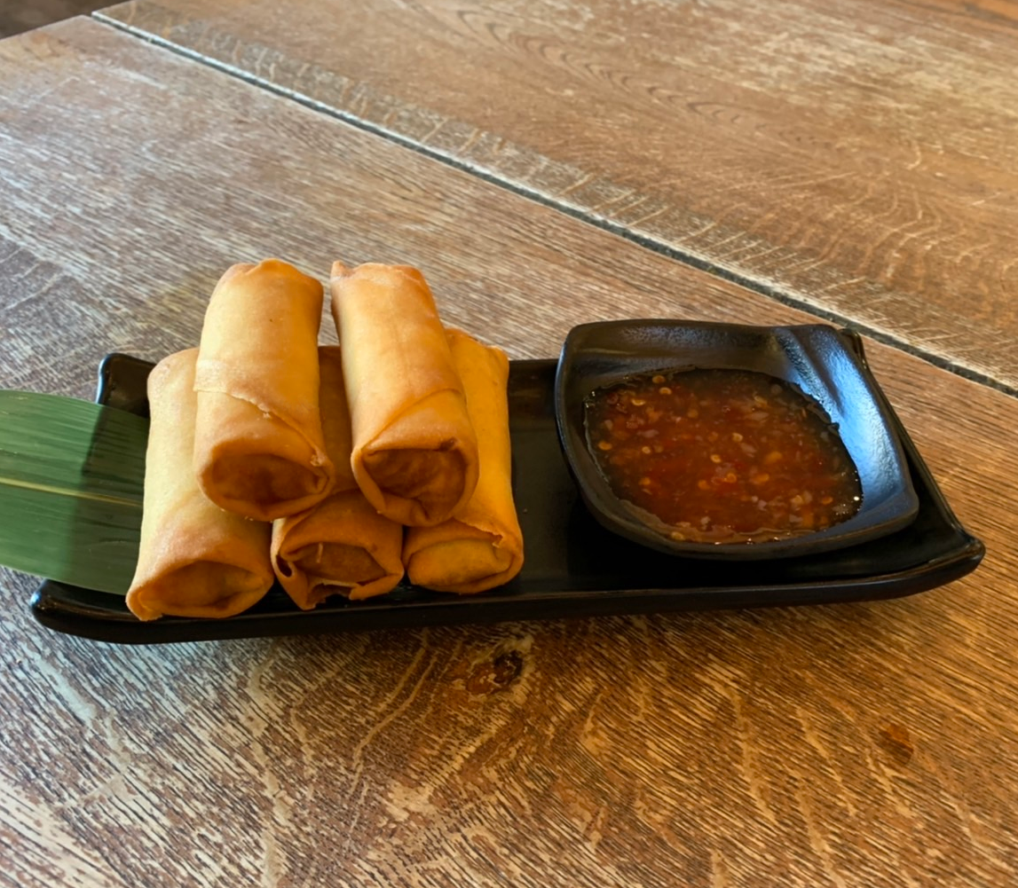 Vegetable Spring Rolls (5 Pcs) Vegan.