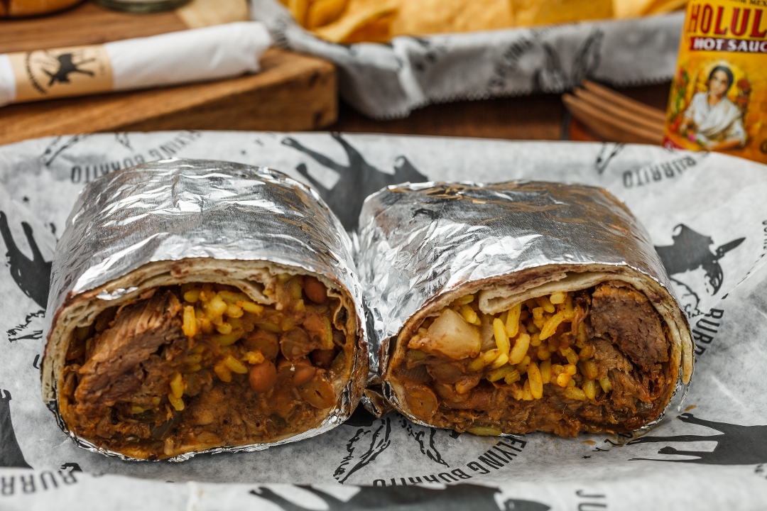 Al Pastor Burrito.