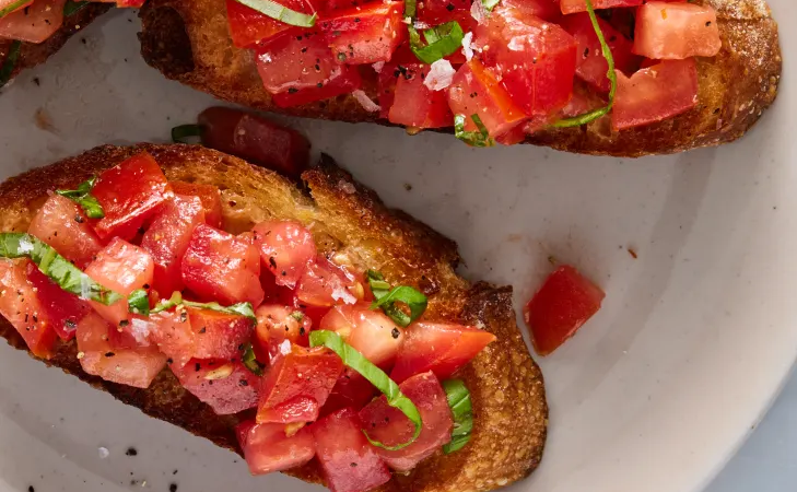 Bruschetta.