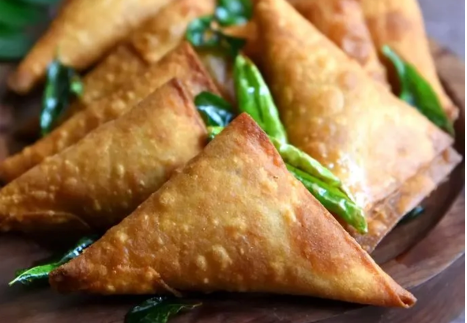 Gudivada Onion Samosa.
