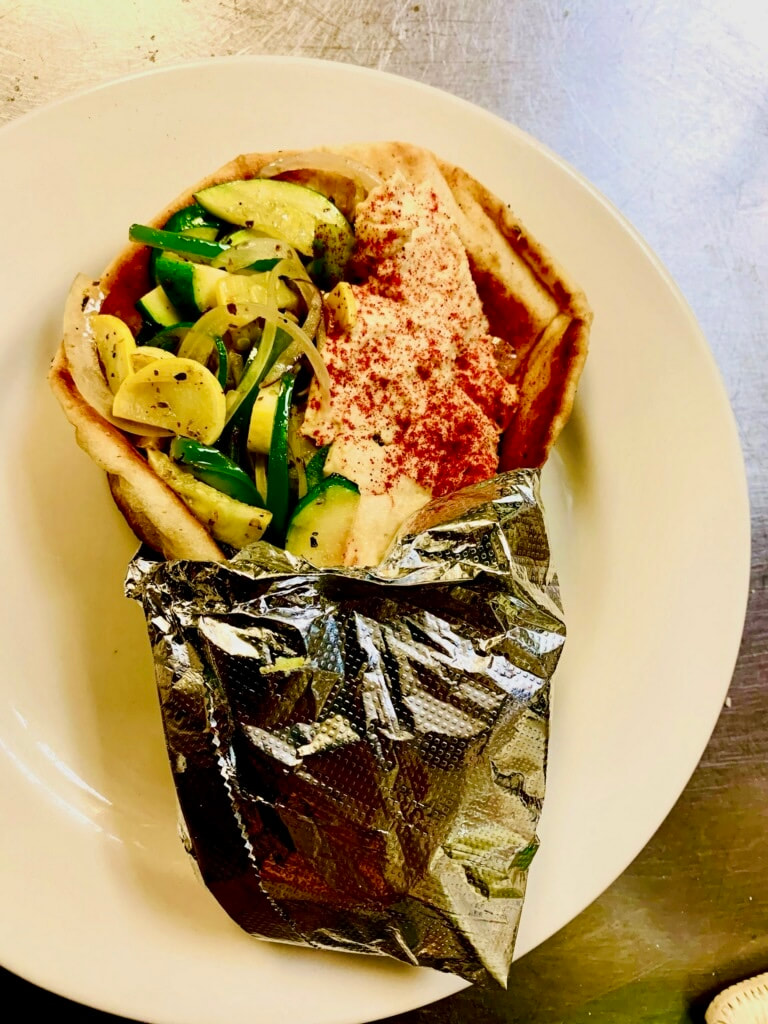 Veggie Pita.