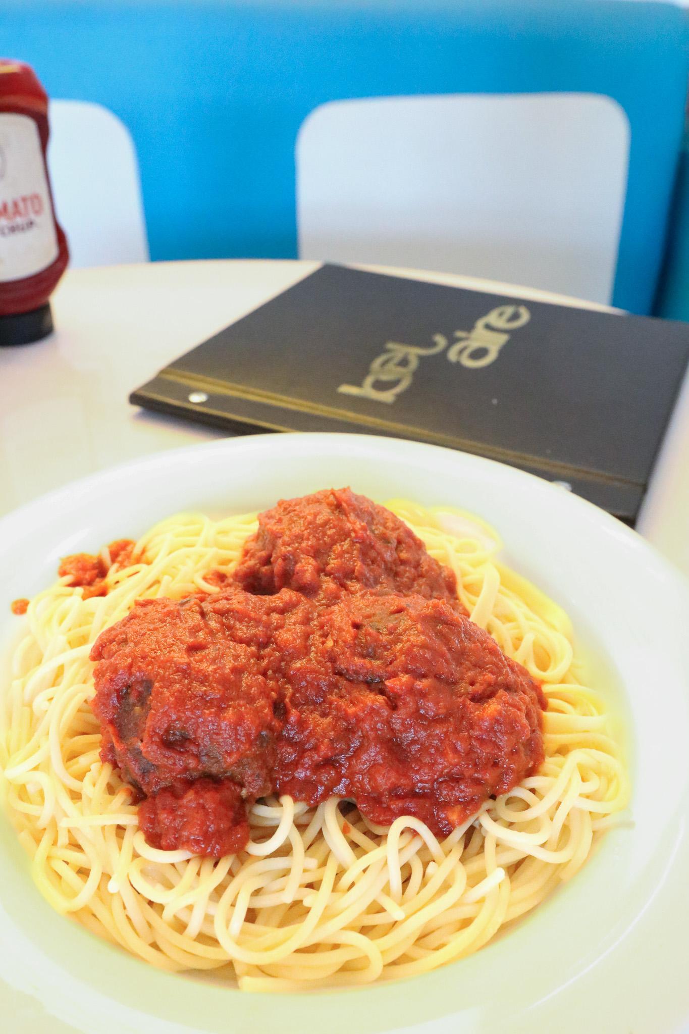 Pasta Meatballs.