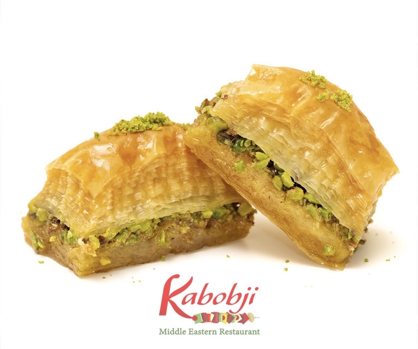 Pistachio Baklava.