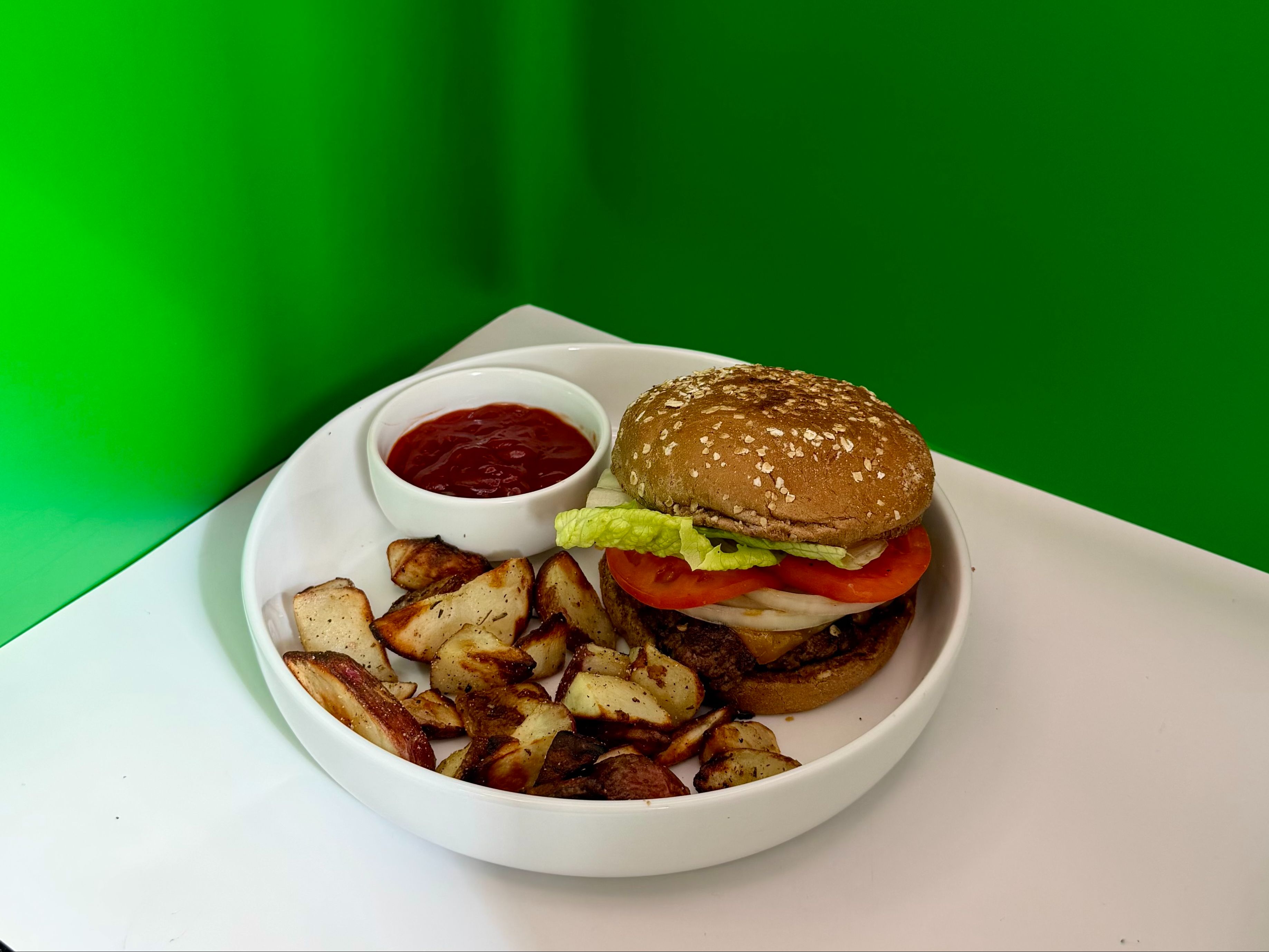 Bison Burger.