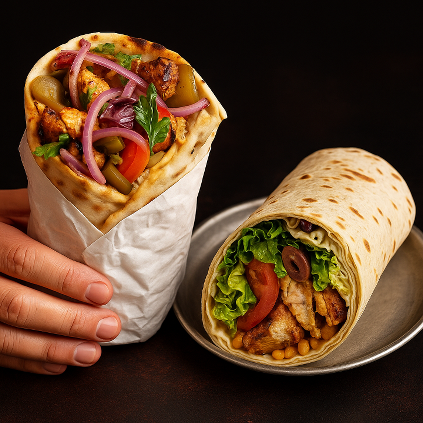 Kobideh Sandwich.