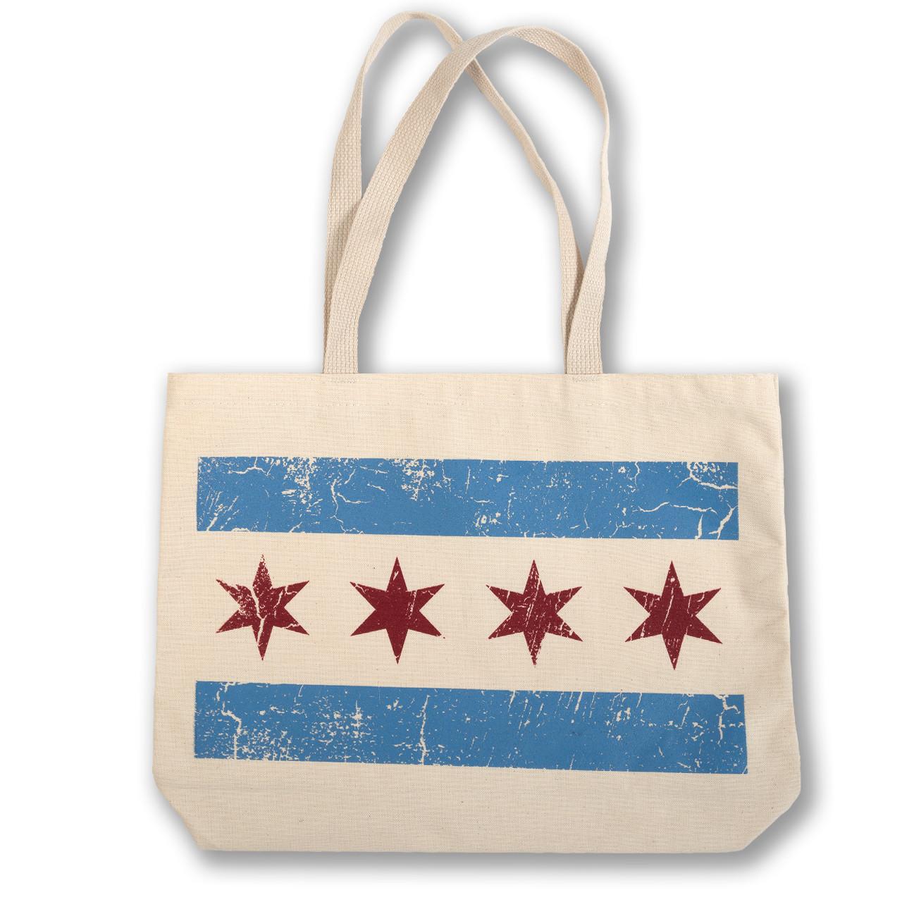 Distressed Flag Tote.