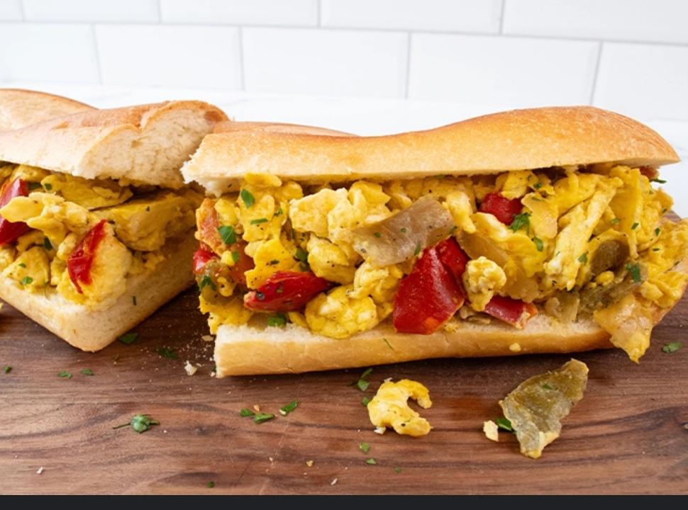 SAUSAGE, PEPPER & EGG SUB.