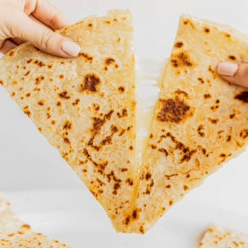 Cheese Quesadilla.