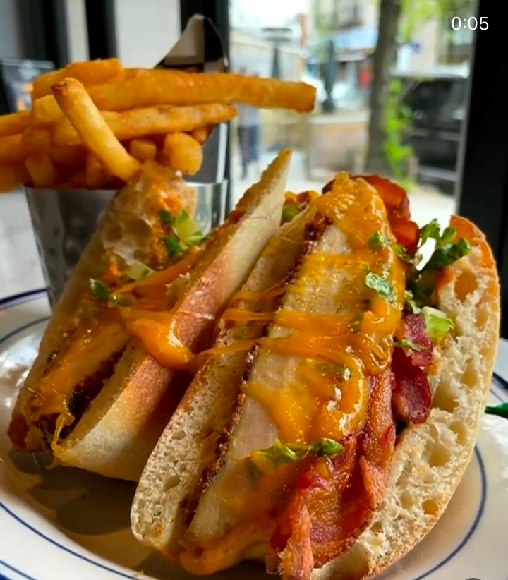 Crispy Chicken Sandwich.