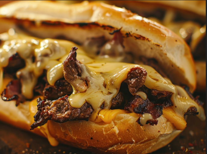 Philly Cheese Steak Calzone.