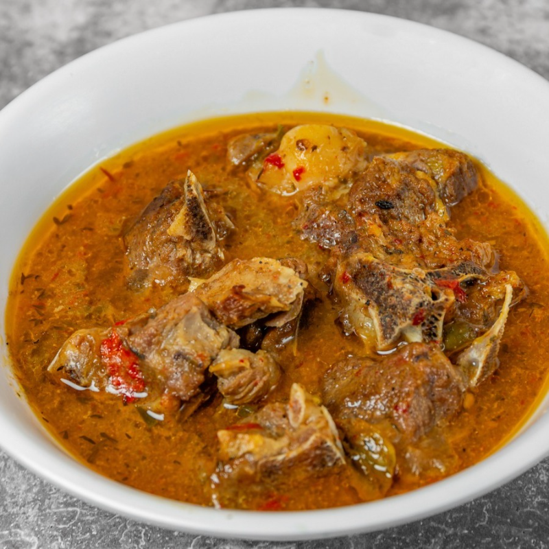 Spicy Pepper Goat Soup (Combo).
