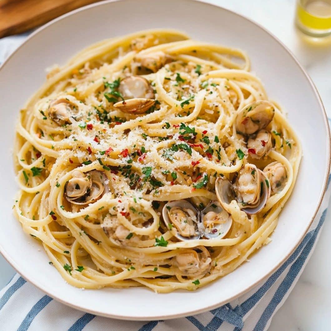 Linguine with Clam Sauce.