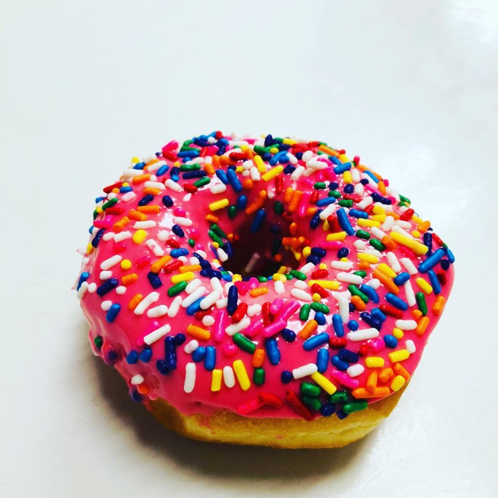 Pink Ice w/Sprinkles.
