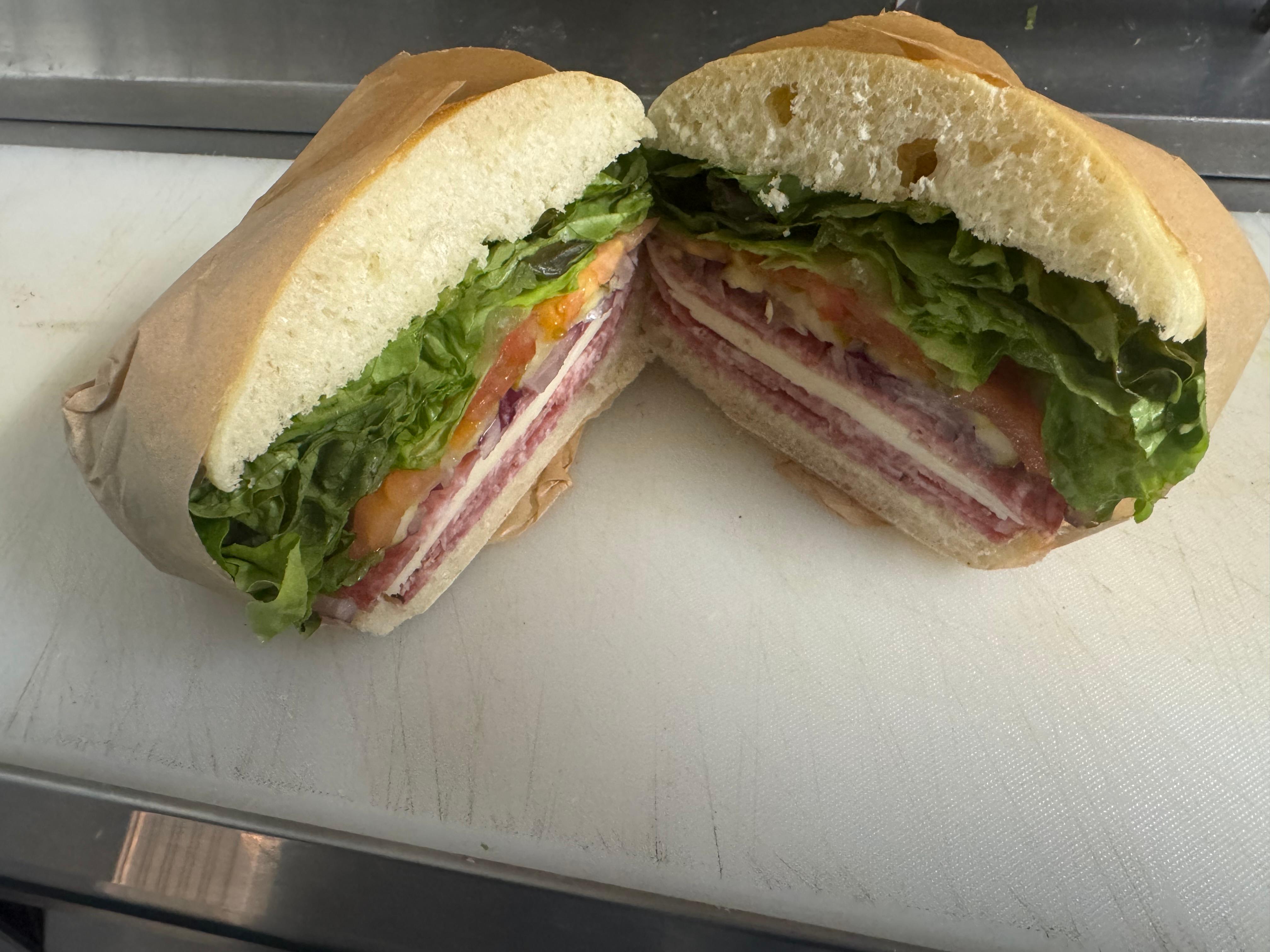 Classic Deli Sandwich.