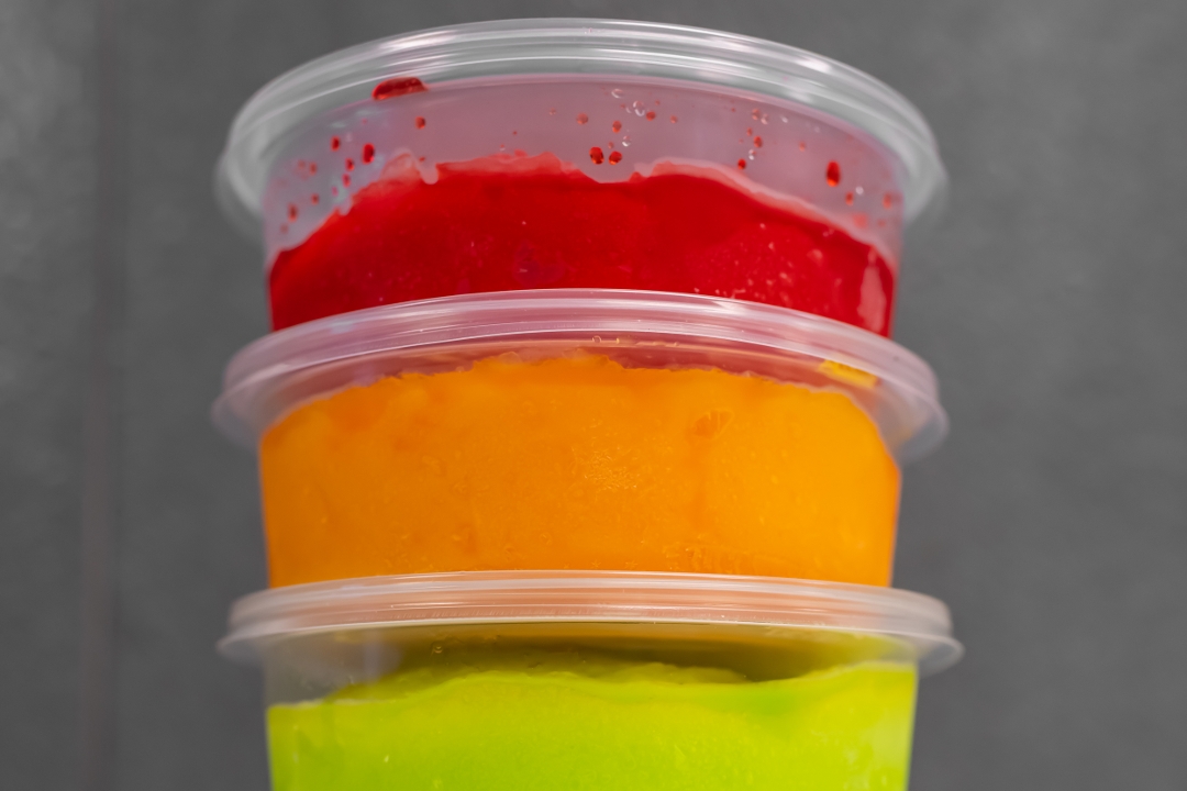Strawberry Italian Water Ice.