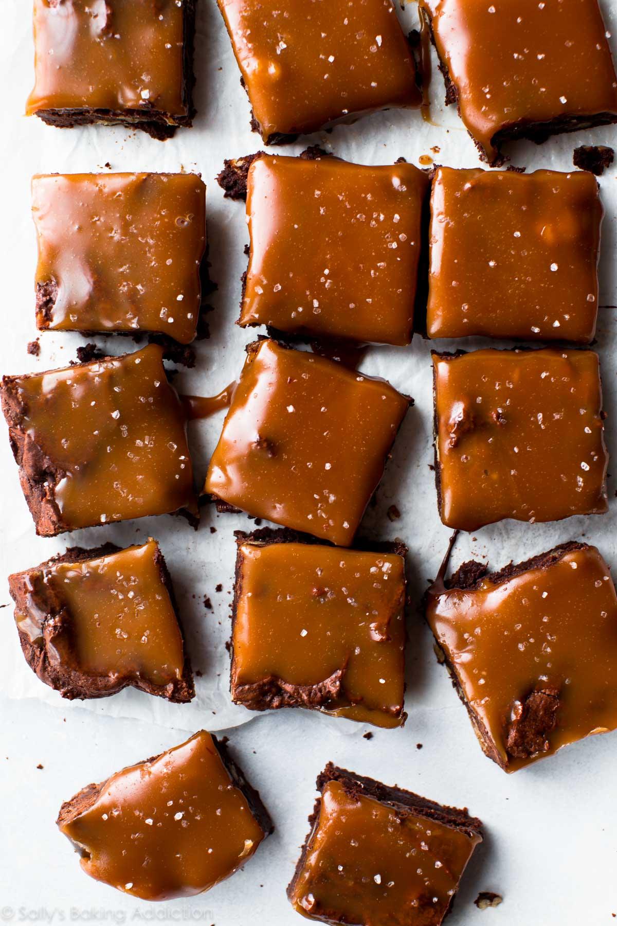 Salted Carmel Brownie.