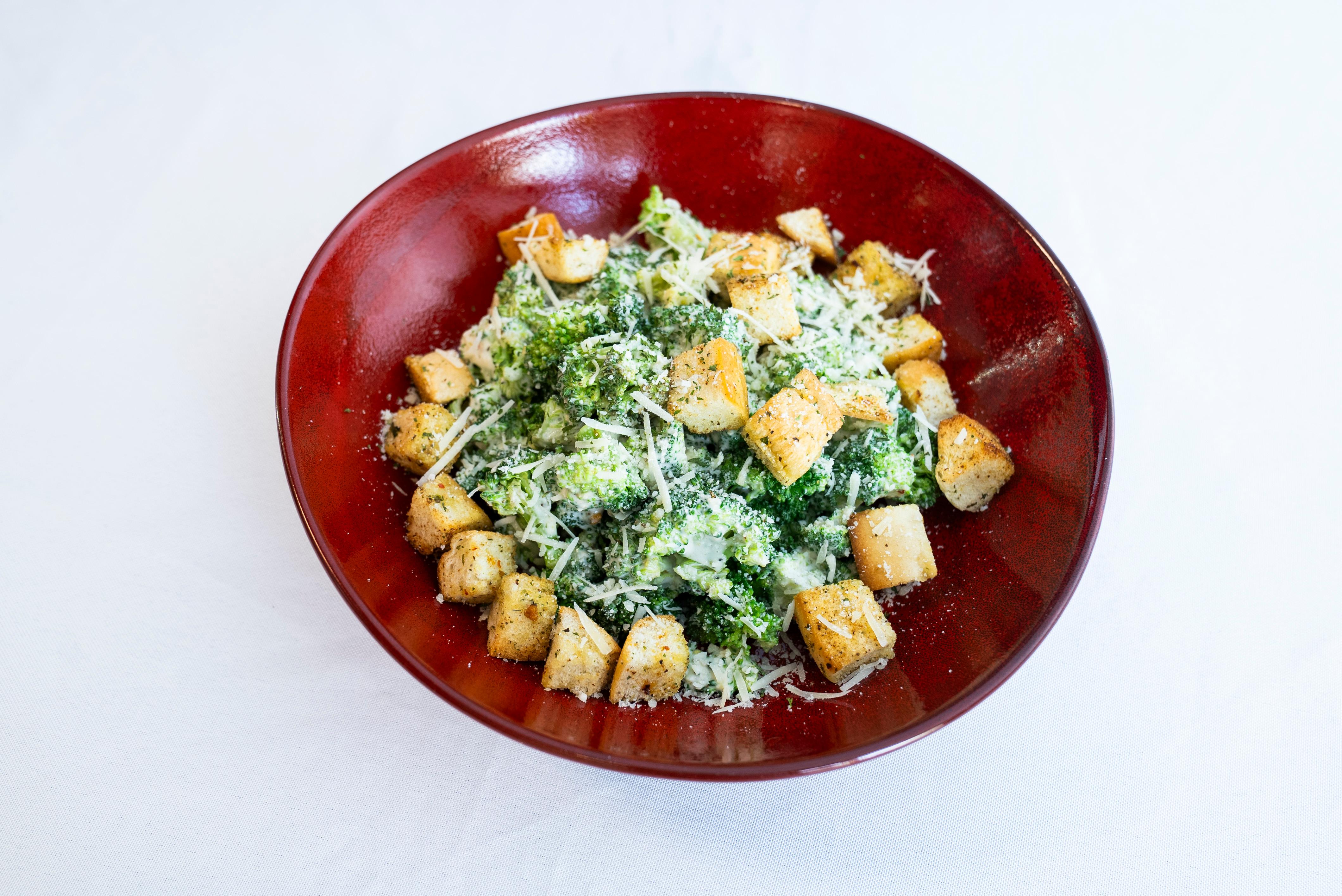 Al Dente Broccoli Caesar Salad.