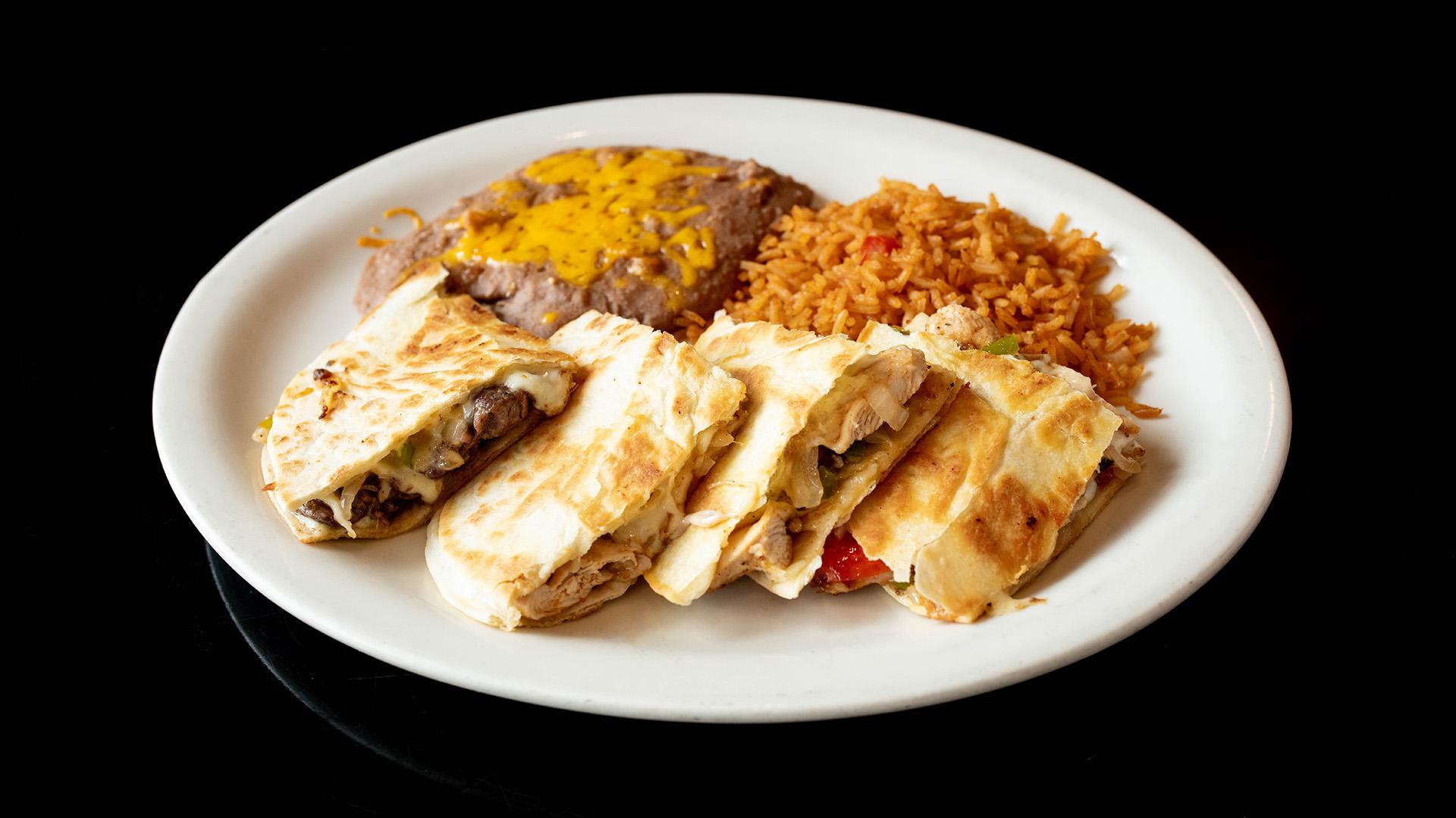 !Beef Fajita Quesadillas.
