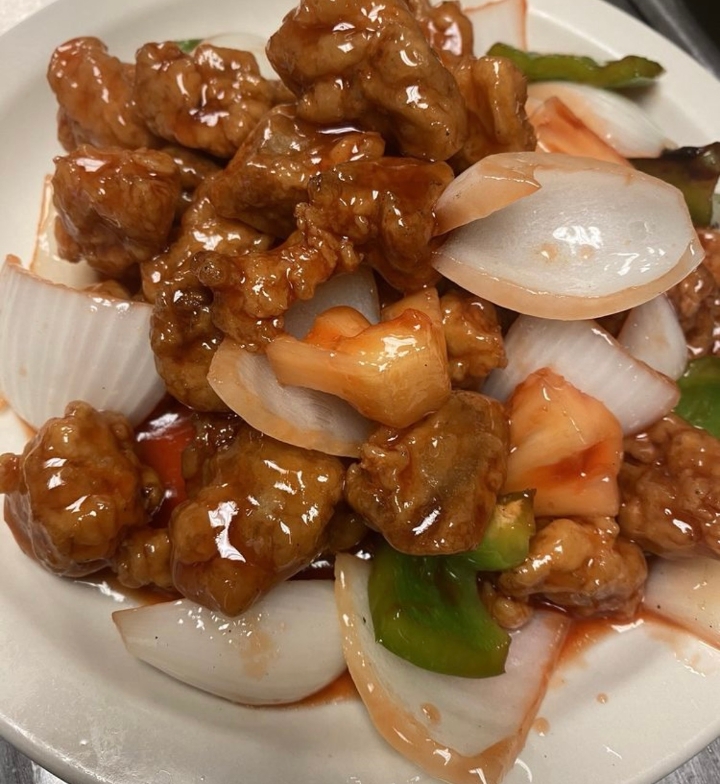 咕嚕肉 91.Sweet Sour Pork.