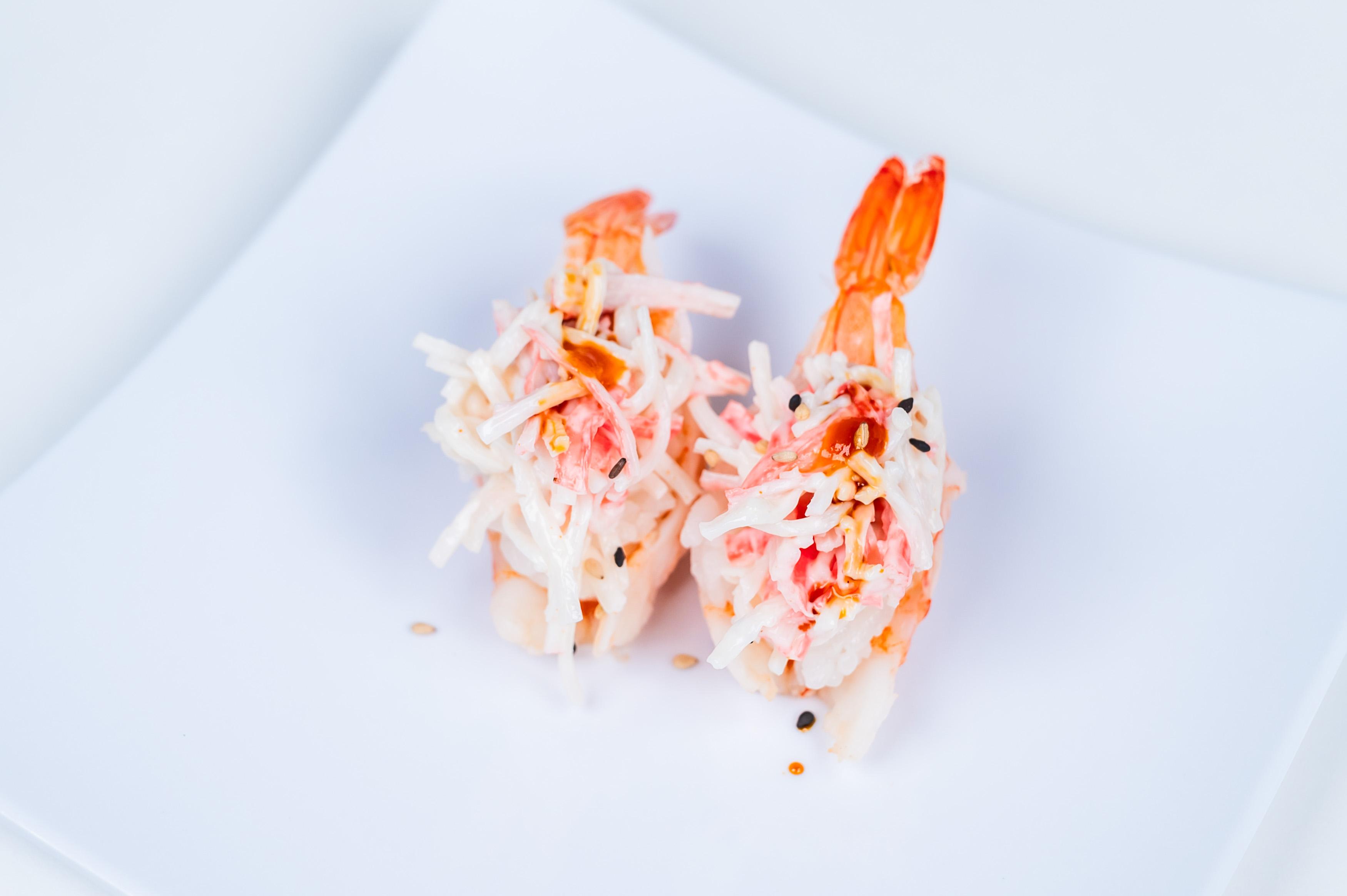 Upside Down Shrimp.