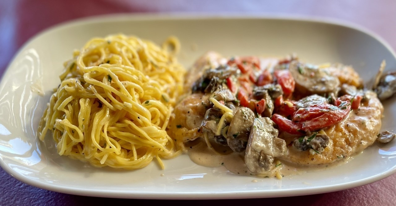 Champagne Chicken.