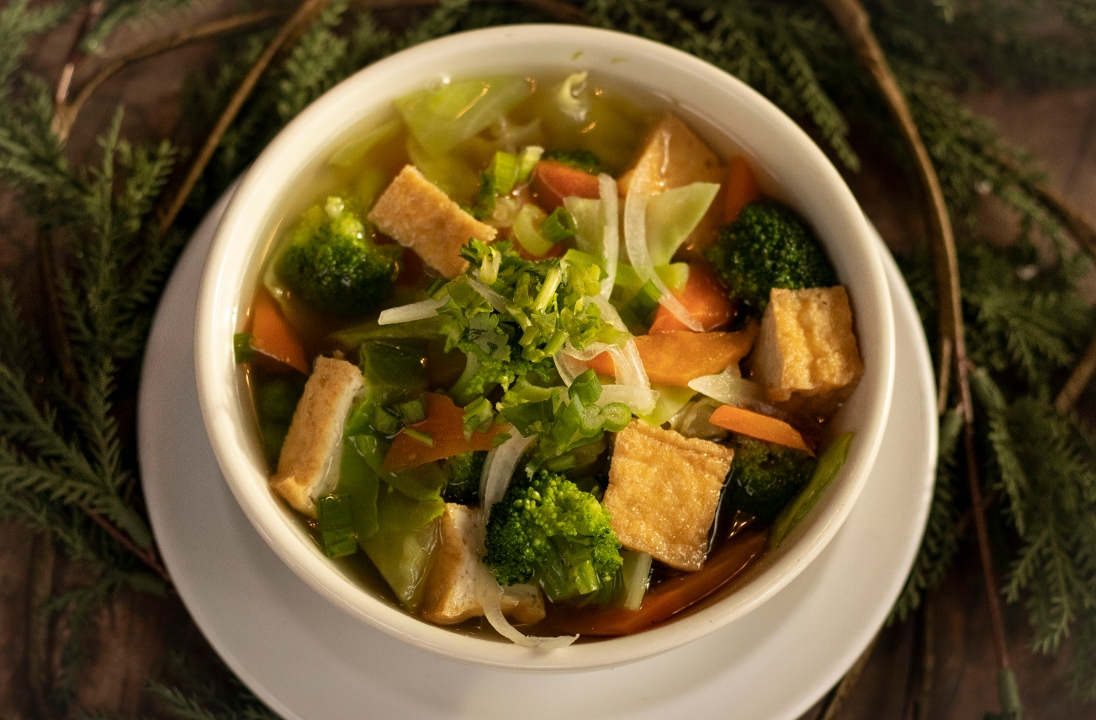 281 Veggie Rice Noodle Soup.