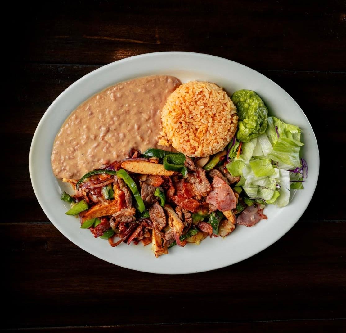 Alambres Plate Dinner.
