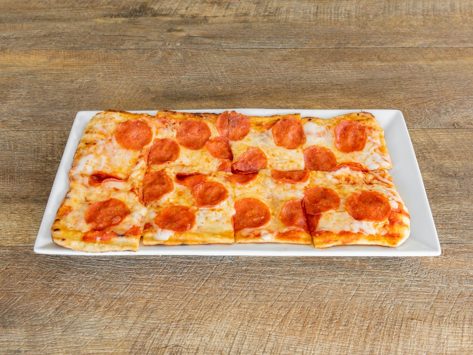 Classic Pepperoni Pizza.