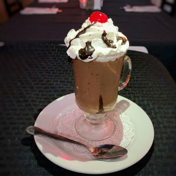 Chocolate Mousse.
