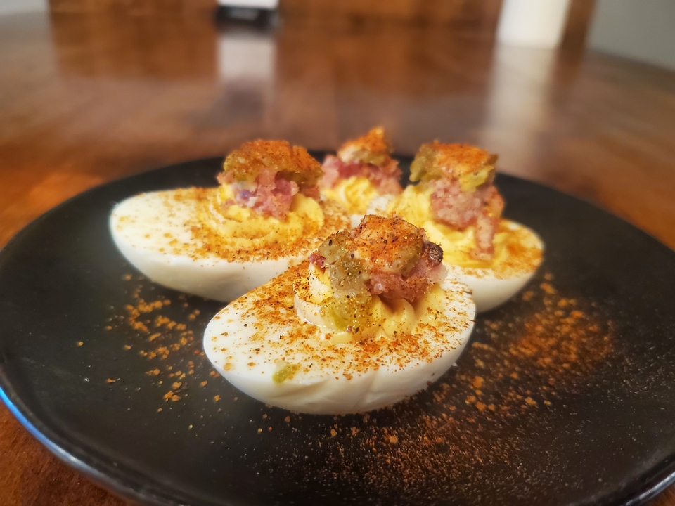 Better Than Your Mom's Deviled Eggs.