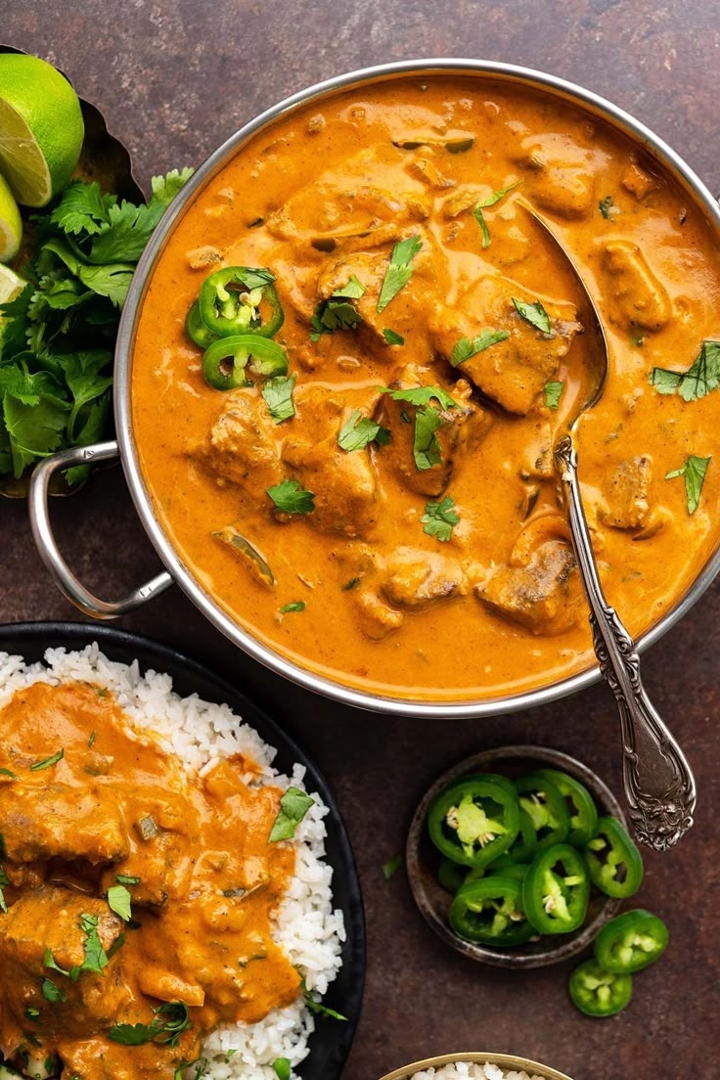 Goat Tikka Masala.
