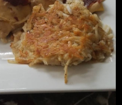 Plain Hashbrowns.