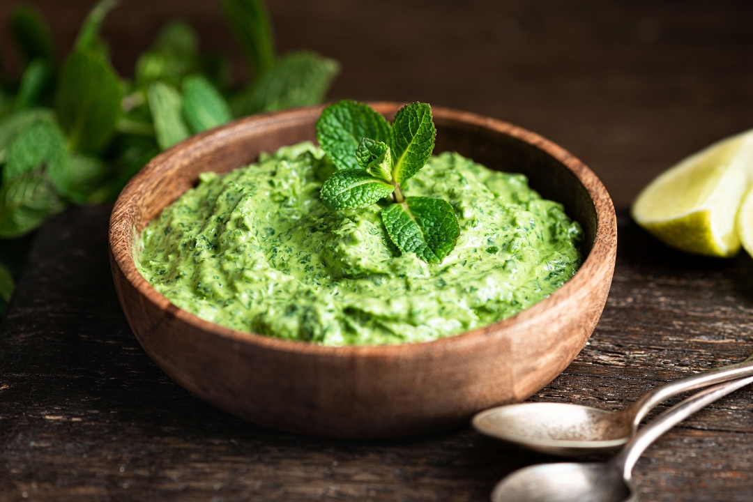 Cilantro Chutney.