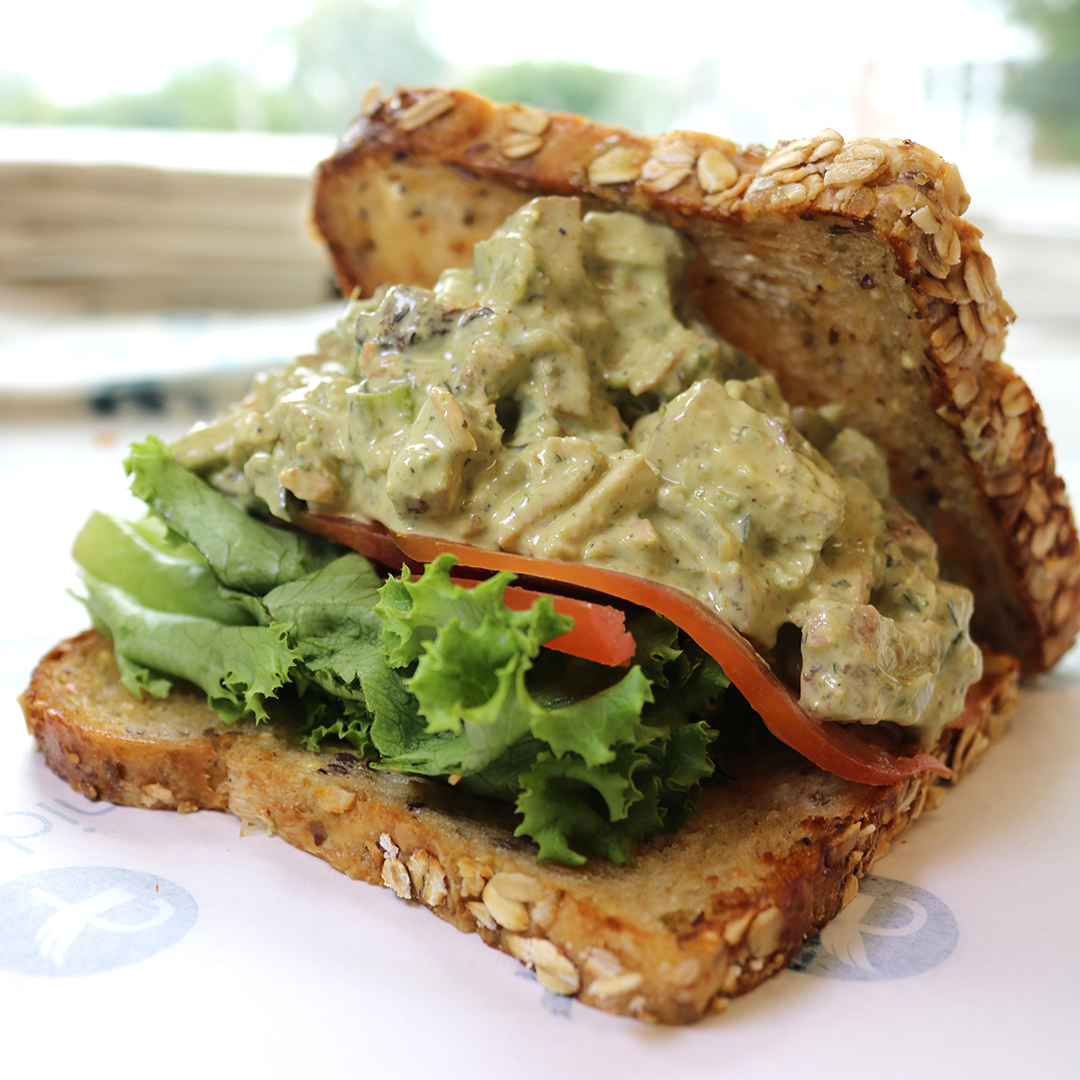 Bird Salad Sandwich.