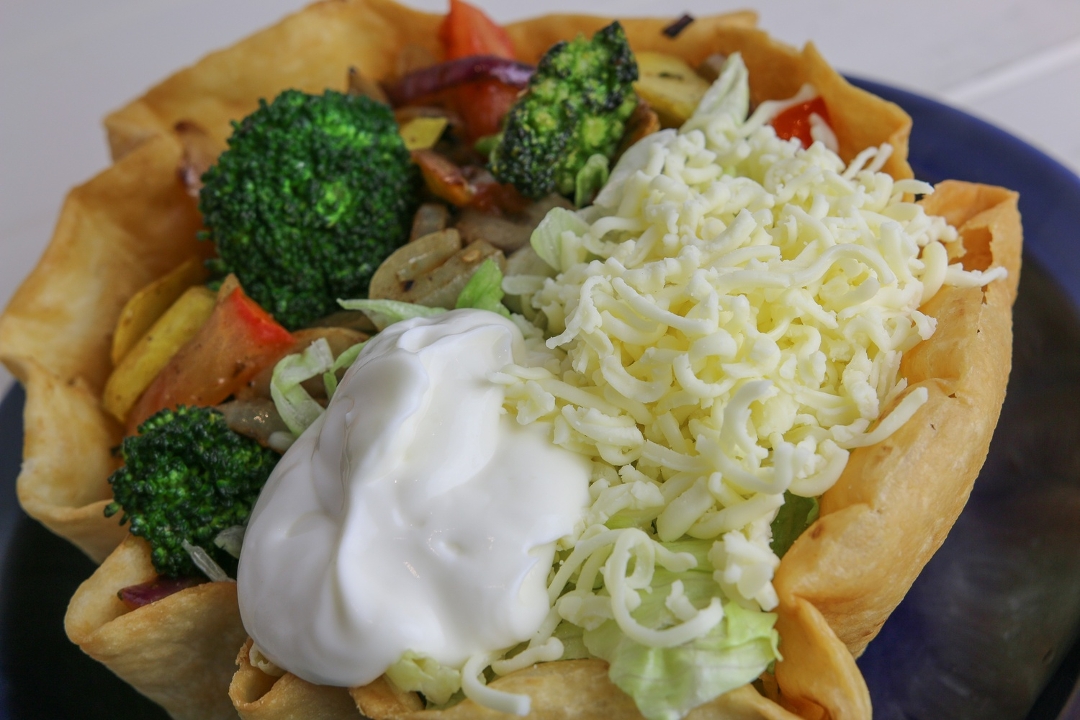 Vegetarian Taco Salad.