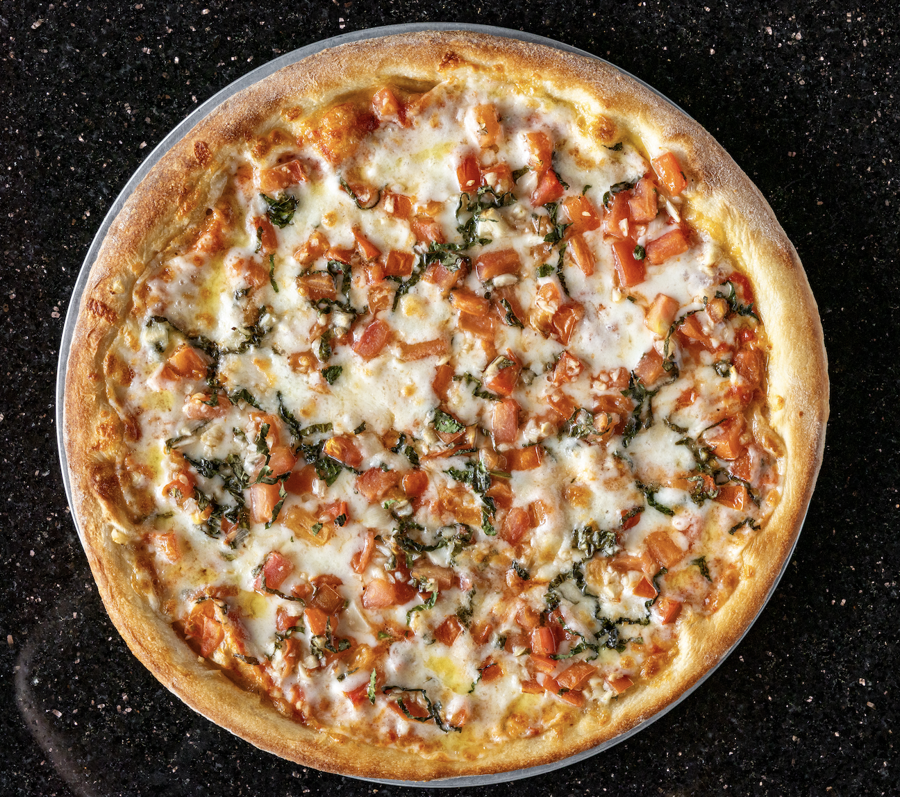 (12in) Margherita Pizza.