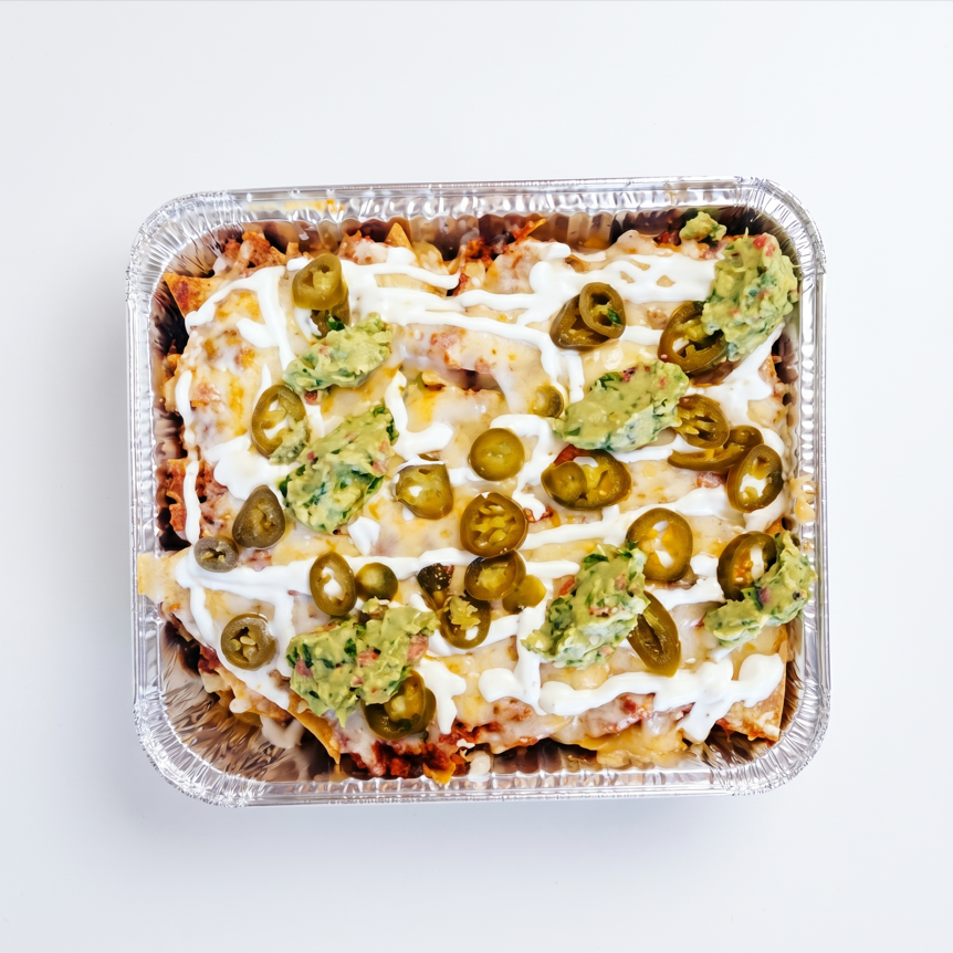 Nachos Cuauhtemoc.