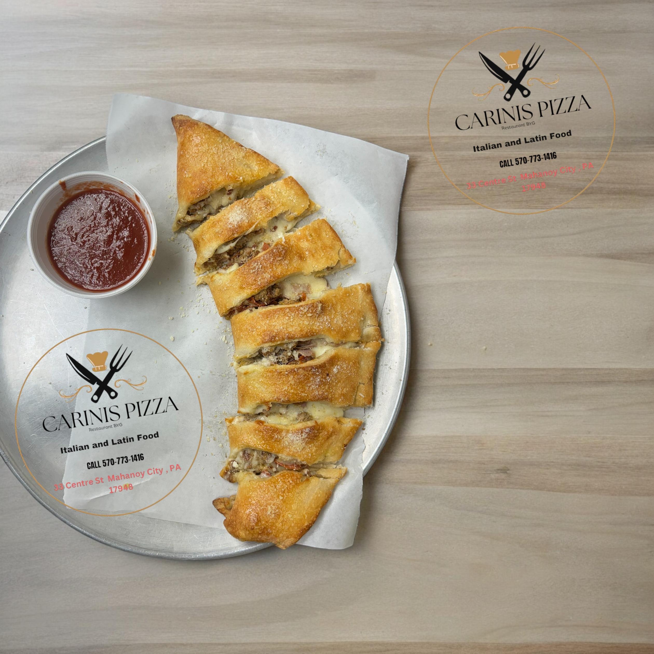 Cheesesteak Stromboli.