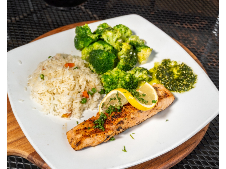 Blackened Salmon.