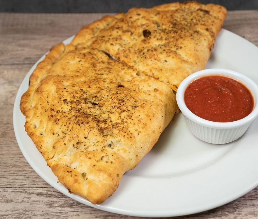 BBQ Chicken Calzone.