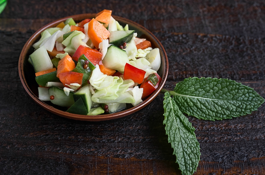 Kachumbar Salad | vegan, gf.