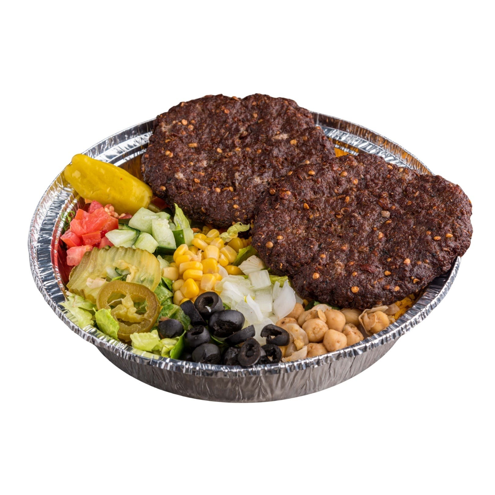 7. Chapli Kabab Rice Platter.