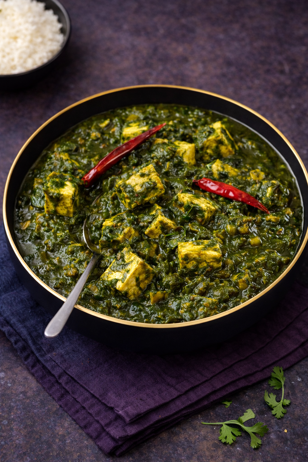 Palak Paneer.